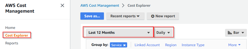 cost explorer