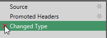 changed type